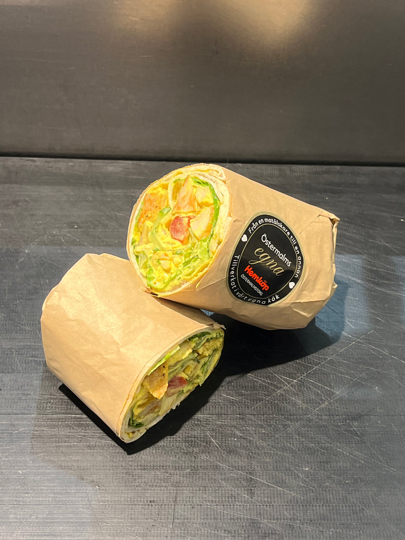 Wrap Kyckling Curry