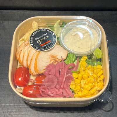 Pastasallad med kyckling