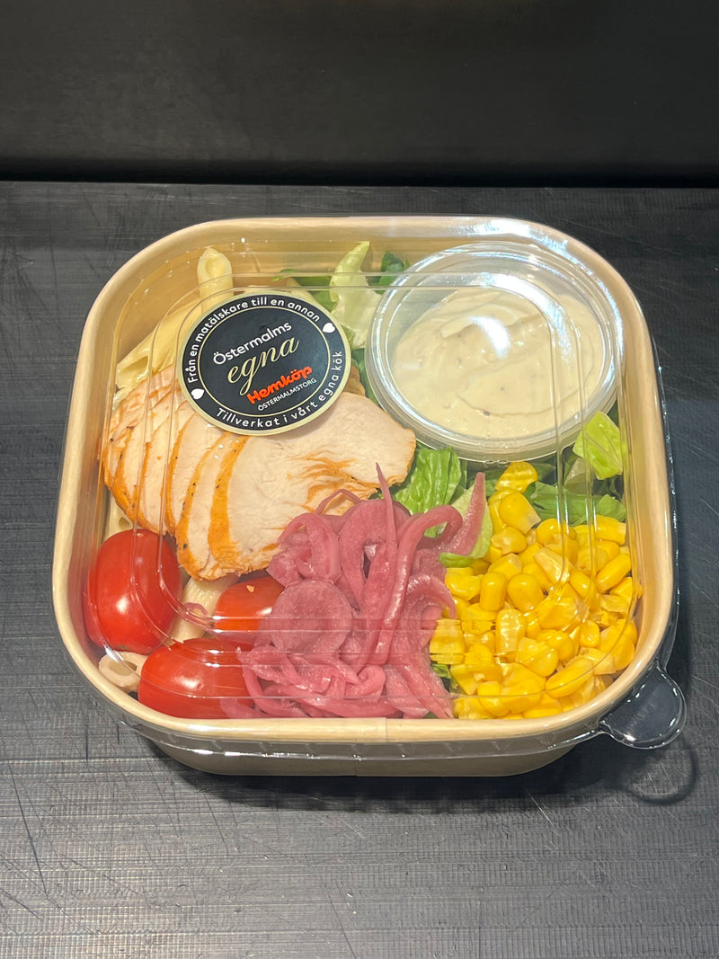 Pastasallad med kyckling
