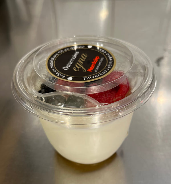 Grekisk yoghurt honung och bär